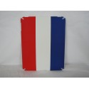 Coque mate drapeau France pour Ipad 1 + film protection ecran