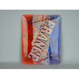 Coque brillante drapeau France pour Ipad 1 + film protection ecran