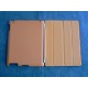 Smart cover polyurethane+ coque pour Ipad 2 + film protection ecran offert