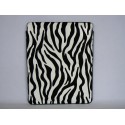 Etui souple en velours avec un motif zebre pour Ipad 2 et Ipad 1+ film protection ecran offert