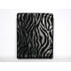 Etui souple en velours avec un motif zebre pour Ipad 2 et Ipad 1+ film protection ecran offert