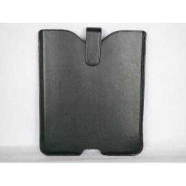 Etui en simili-cuir noir pour Ipad 2 et Ipad 1+ film protection ecran offert