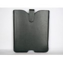 Etui en simili-cuir noir pour Ipad 2 et Ipad 1+ film protection ecran offert