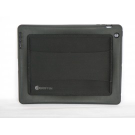 Coque souple noire Griffin Airstrap pour Ipad 2 + film protection ecran offert