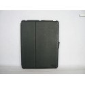 Pochette Coque en cuir noire intelligente pour Ipad 2 + film protection ecran 