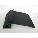 Smart cover polyurethane noire pour Ipad 2 + film protection ecran offert