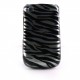 Coque integrale motif zebre pour Blackberry 8520 Curve+ film protection ecran offert