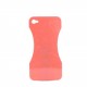 Coque brillante rigide bi-colore pour Iphone 4 + film protection ecran