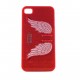 Coque rigide et brillante avec des ailes d'ange pour Iphone 4 + film protection ecran