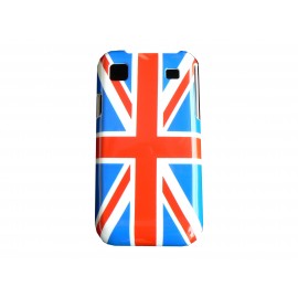 Coque drapeau UK/Angleterre Samsung I9000 Galaxy S  + film protection ecran offert