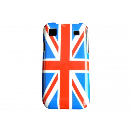 Coque drapeau UK/Angleterre Samsung I9000 Galaxy S  + film protection ecran offert