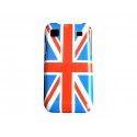 Coque drapeau UK/Angleterre Samsung I9000 Galaxy S  + film protection ecran offert