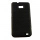 Coque Samsung I9100 Galaxy S2 microperforee interieur silicone + film protection ecran offert