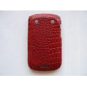 Coque Blackberry Bold Touch 9900/9930 peau de serpent + film protection écran