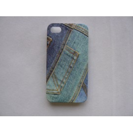 Coque Iphone 4 mate motif djean modèle 2 + film protection écran offert