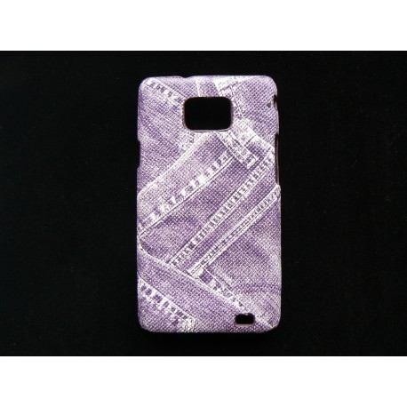 Coque Samsung Galaxy S2 / I9100 rigide et mate motif djean + film protection écran offert