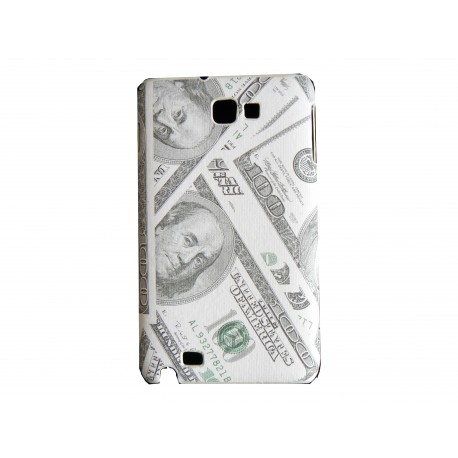 Coque mate billet de 100 dollars pour Samsung Galaxy Note I9220/N7000  + film protection écran offert