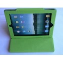 Etui pochette Ipad 2 verte antidérapante + film protection écran 