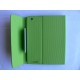 Etui pochette Ipad 2 verte antidérapante + film protection écran 