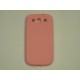 Coque Galaxy S3 I9300 semi-rigide glossy rose + film protection ecran offert