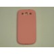 Coque Galaxy S3 I9300 semi-rigide glossy rose + film protection ecran offert
