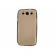 Coque pour Galaxy S3 I9300 semi-rigide glossy transparente + film protection ecran offert