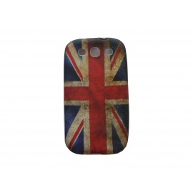 Coque pour Samsung I9300 Galaxy S3 silicone vintage drapeau UK/Angleterre + film protection écran offert