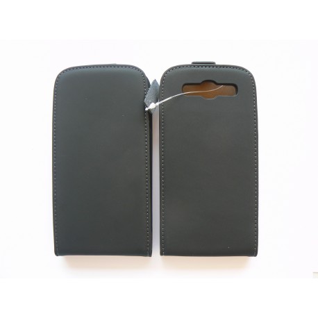 Pochette Etui cuir noir Samsung I9300 Galaxy S3 + film protection écran 