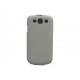 Pochette Etui simili-cuir granité blanc pour Samsung I9300 Galaxy S + film protectin écran 