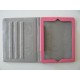 Pochette Ipad 2 simili-cuir rose fashion  + film protection ecran 