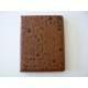 Pochette  Ipad 2 simili-cuir marron fashion + film protection ecran 