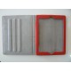 Pochette Ipad 2 simili-cuir rouge fashion + film protection ecran 