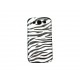 Coque Samsung I9300 Galaxy S3 motif zèbre noir et blanc  + film protection écran offert