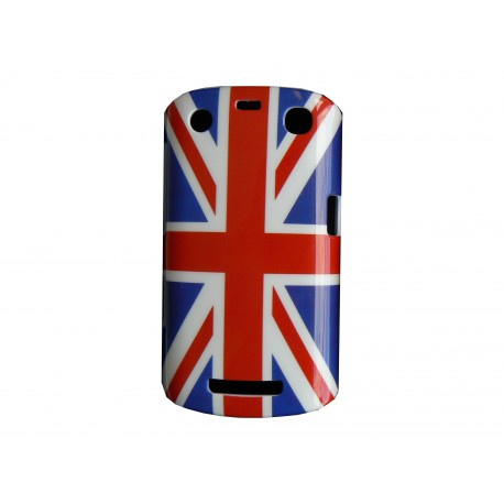 Coque rigide drapeau Angleterre/UK pour Blackberry Curve 9350/9360/9370  + film protection écran offert