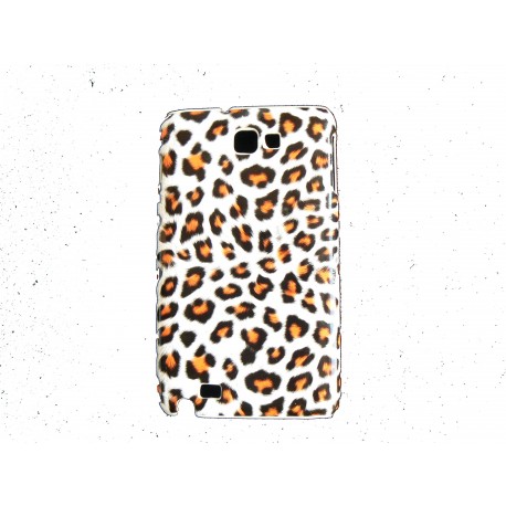 Coque motif léopard beige pour Samsung Galaxy Note I9220/N7000  + film protection écran offert