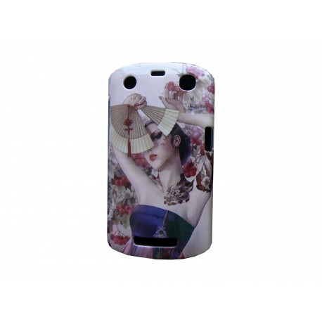 Coque pour Blackberry Curve 9350/9360/9370  manga éventail+ film protection écran offert