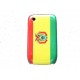 Coque rigide et brillante drapeau Bolivie pour Blackberry 8520 Curve  + film protection écran offert