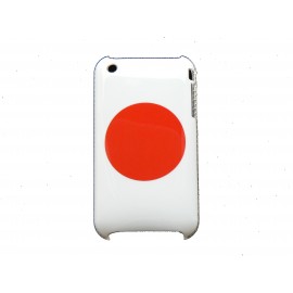 Coque rigide drapeau Japon pour Iphone 3  + film protection écran offert