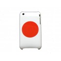 Coque rigide drapeau Japon pour Iphone 3  + film protection écran offert