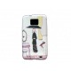 Coque pour Samsung I9100 Galaxy S2 silicone dame miroir + film protection écran offert