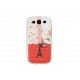 Coque pour Samsung I9300 Galaxy S3 Paris tour Eiffel rouge + film protection écran offert