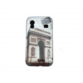 Coque pour Samsung S5830 Galaxy Ace carte postale Paris Arc de Triomphe + film protection écran offert