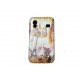 Coque pour Samsung S5830 Galaxy Ace carte postale Paris Londres  + film protection écran offert