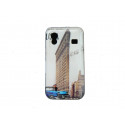 Coque pour Samsung S5830 Galaxy Ace carte postale New York + film protection écran offert