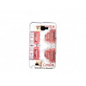 Coque pour Samsung Galaxy Note I9220/N7000 Londres cabine téléphone rouge + film protection écran offert