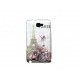 Coque pour Samsung Galaxy Note I9220/N7000 Paris Tour Eiffel moto + film protection écran offert