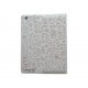 Pochette pour Ipad 2 simili-cuir rose pâle fashion + film protection ecran 