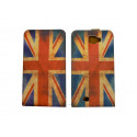 Pochette pour Galaxy Note/I9220 drapeau UK/Angleterre  vintage+ film protection écran 