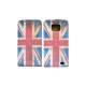 Pochette pour Samsung I9100 Galaxy S2 drapeau UK/Angleterre vintage+ film protection écran 