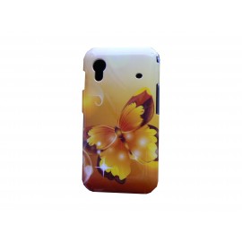 Coque pour Samsung S5830 Galaxy Ace papillon + film protection ecran offert